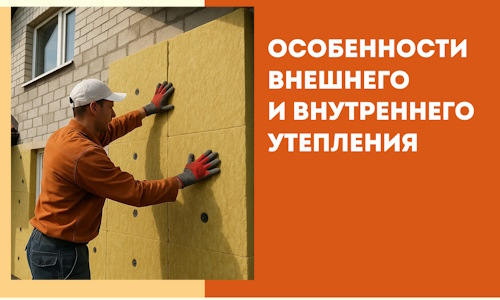 Какие особенности внешнего и внутреннего утепления в Альметьевске
