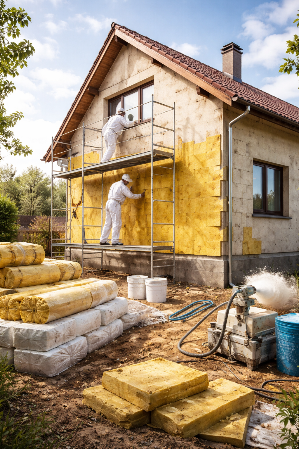 Профессиональное утепление домов в Альметьевске — тепло, надежность, экономия